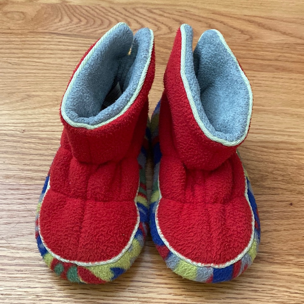 Dearfoams Fleece Boot Slipper (Little Kids Size 11/12)